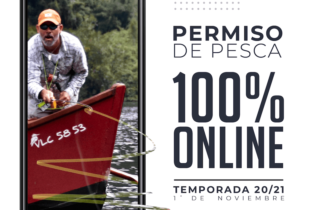 El permiso de pesca, ahora online